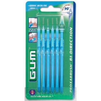 GUM Bi-Direction Micro mezizubní kartáčky 0,9 mm 6 ks