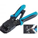 Kleště PROFI s ráčnou pro konektory RJ10, RJ11, RJ12, RJ45, DEC – Zboží Mobilmania