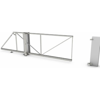 Cais Vjezdová brána s pohonem SOMFY ELIXO 500+CONNECT 60 - 4.0/1,1 pro průjezd do 4m,výška rámu 1,1 m – Sleviste.cz