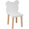 Dětská židlička Seelloo Přírodní pohoda s dřevěnou židlí pro batolata BÄR bez potisku ideální pro malé objevitele