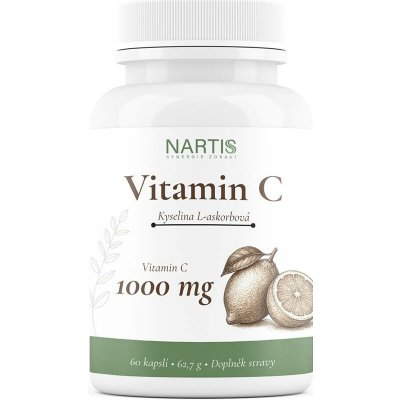 Nartis Vitamin C 1000 mg 60 kapslí – Hledejceny.cz