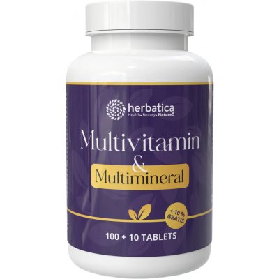 Herbatica Multivitamín a Multiminerál 110 tablet – Hledejceny.cz
