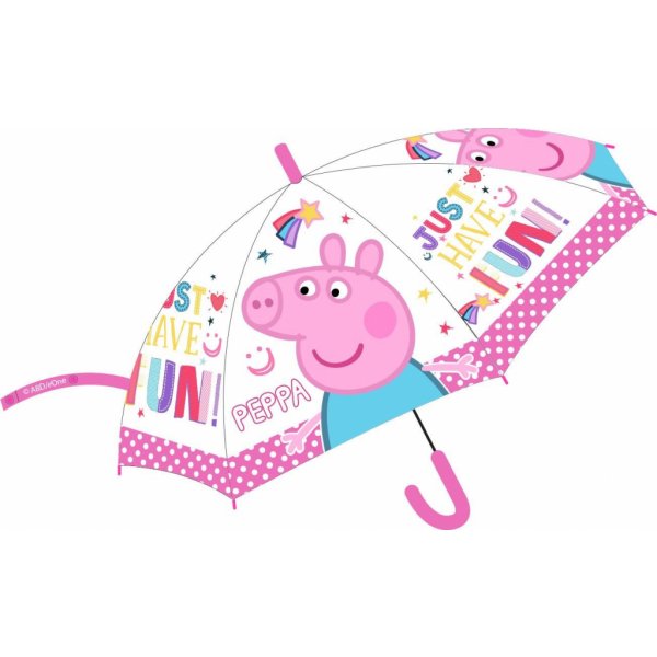 Vadobag Peppa Pig Prasátko Pepina deštník růžový od 178 Kč - Heureka.cz