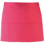 Premier Workwear Pracovní zástěra krátká s kapsami PR155 Hot Pink Pantone 214c 60x33cm – Hledejceny.cz