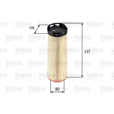 Vzduchový filtr VALEO 585668 – Hledejceny.cz