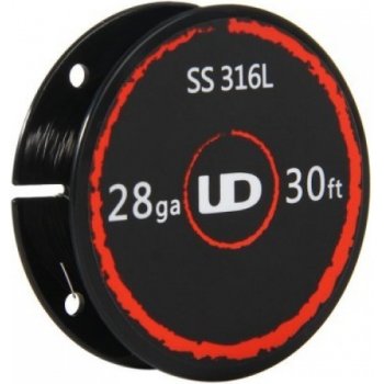 UD SS316 odporový drát 28ga 0,3mm 10m