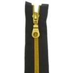 YKK zip kovový ION®, černá - 70 cm – Hledejceny.cz