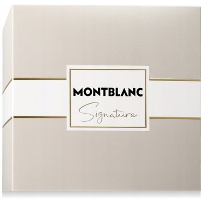 MontBlanc Signature EDP 50 ml + tělové mléko 100 ml dárková sada – Hledejceny.cz