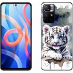 mmCase na Xiaomi Poco M4 Pro 5G - mládě bílého tygra – Zboží Živě