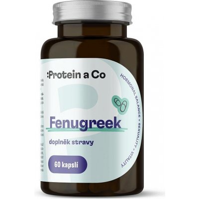 Protein&Co. Pískavice řecké seno extrakt 60 kapslí – Hledejceny.cz