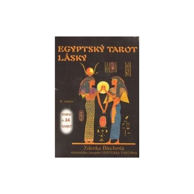 Egyptský tarot lásky kniha + sada karet - Zdenka Blechová