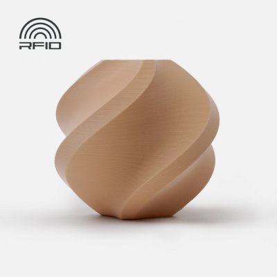 Bambu Lab PLA Matte Latte Brown 1,75 mm; 1 kg – Zboží Živě