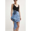 Dámská sukně Answear Lab mini áčková LY0581.hh modrá