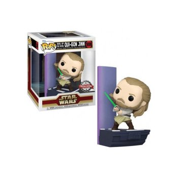 Funko Pop! Deluxe Star Wars Duel of the Fates Qui Gon Jinn exclusive