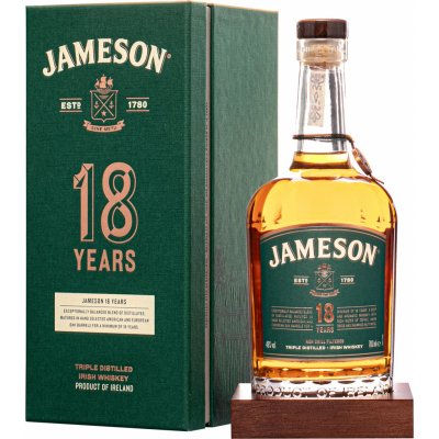 Jameson 18y 46% 0,7 l (kazeta) – Zbozi.Blesk.cz