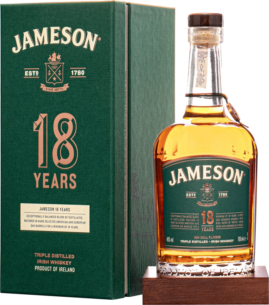 Jameson 18y 46% 0,7 l (kazeta)