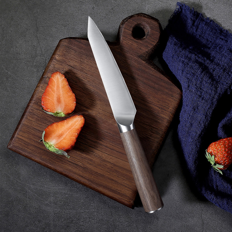 Swityf kuchyňské nože Nůž užitkový ořechové dřevo 12,7 cm