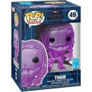 Sběratelská figurka Funko Pop! Infinity Saga Thor Purple Art SeriesBobble-Head