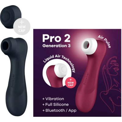 Satisfyer Pro 2 Generation 3 Connect App černý – Zbozi.Blesk.cz