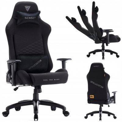 Sense7 Spellcaster Senshi Edition XL látkové černé – Zboží Dáma