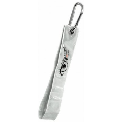 Přívěsek na klíče s karabinou reflexní S.O.R. stříbrný 4 AT 01574 – Zboží Mobilmania