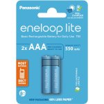 Panasonic Eneloop Lite AAA 2ks 4LCCE/2BE – Zboží Živě