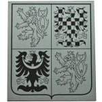 Hliníkový státní znak - 37 x 43 cm – Zboží Dáma