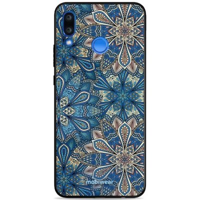 Pouzdro Mobiwear Glossy Huawei Nova 3 - G038G - Modré mandala květy – Hledejceny.cz