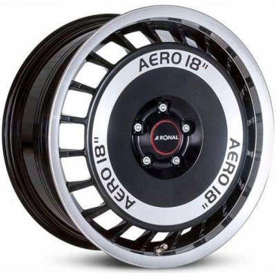 Ronal R50 7,5x16 5x112 ET50 black polished | Zboží Auto