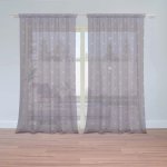 Záclony Bílé čtverce: 2 ks - 150x250 cm - Sablio – Hledejceny.cz