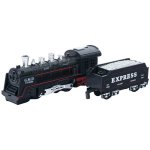 MAC TOYS PLEJO Elektrická vlaková souprava černá – Sleviste.cz