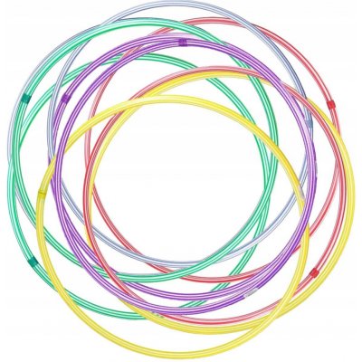 Enero Hula hoop klasický 80 cm žlutý – Zboží Dáma