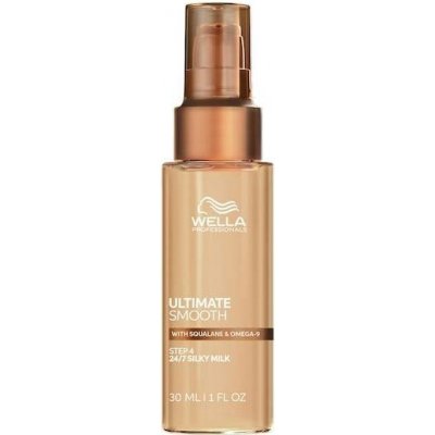 Wella Professionals Ultimate Smooth 24/7 Silky Milk Bezoplachová péče Unisex 30 ml – Hledejceny.cz
