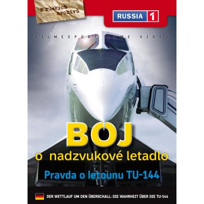 Boj o nadzvukové letadlo: TU 144 digipack DVD – Hledejceny.cz