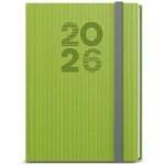 Oskar Vigo A5 Týdenní 2026 zelená – Zboží Dáma