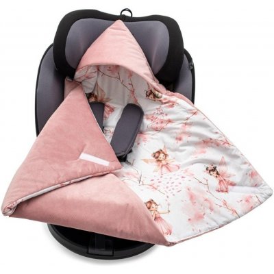 New Baby Zateplená zavinovačka do autosedačky pink – Hledejceny.cz