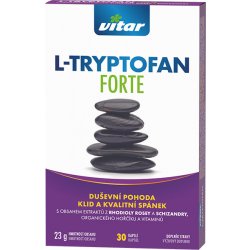 L-Tryptofan Forte Vitar 30 kapslí