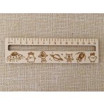 Lucille DD03542 dřevěné designové pravítko – Zboží Dáma