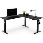 Di volio rohový psací stul Montaro černý – Zboží Dáma Di volio rohový psací stul Montaro černý – Zboží Dáma