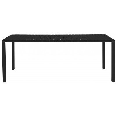 ZUIVER VONDEL 214 X 97 cm Černý kovový zahradní jídelní stůl – Zboží Mobilmania