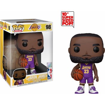 Funko POP! NBA: Lakers - 10 LeBron James (Purple Jersey) 