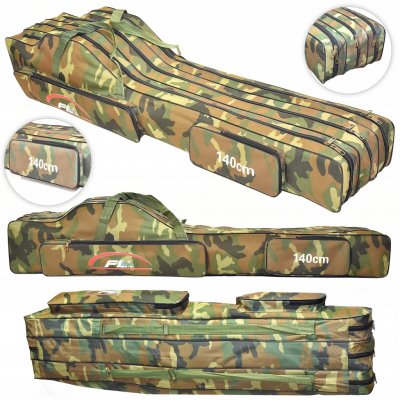 FL Pouzdro taška na pruty 130 cm maskáčový 3 komory – Zboží Mobilmania
