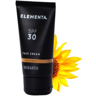 BIOEARTH Elementa ochranný krém na obličej SPF30 50 ml – Zboží Dáma