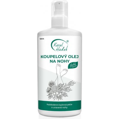 Aromaterapie KH KOUPELOVÝ OLEJ NA NOHY pro unavené nohy 200 ml