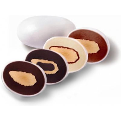 Svatební mandle s příchutí - čoko mix (25 ks/bal) – Hledejceny.cz