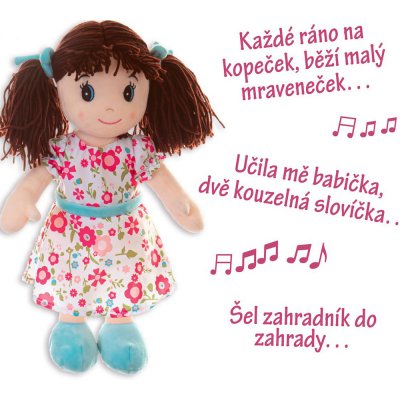 Teddies Ema 40 cm zpívá a mluví česky – Zboží Mobilmania