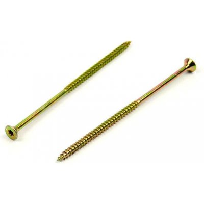 Univerzální vrut do dřeva 5x120/70 TORX zinek žlutý – Hledejceny.cz