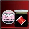 Výroba nástrahy Hends Products Body Quills červená