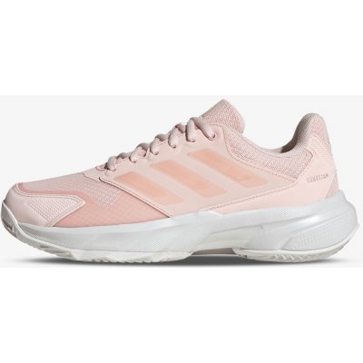 adidas Courtjam Control 3 Clay Tennis Shoes Wonder Quartz/Crystal White – Zboží Mobilmania