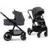 Kočárek Kinderkraft kombinovaný 2v1 EVERYDAY Black Dark Grey 2021